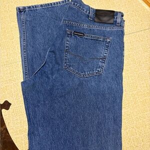Vintage Harley-Davidson Relaxed Blue Jeans Timeless Comfort